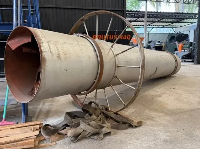 Secador rotativo industrial