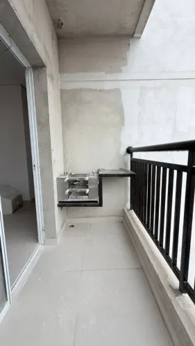 apartamento novo 2 dorm para alugar 60 metros