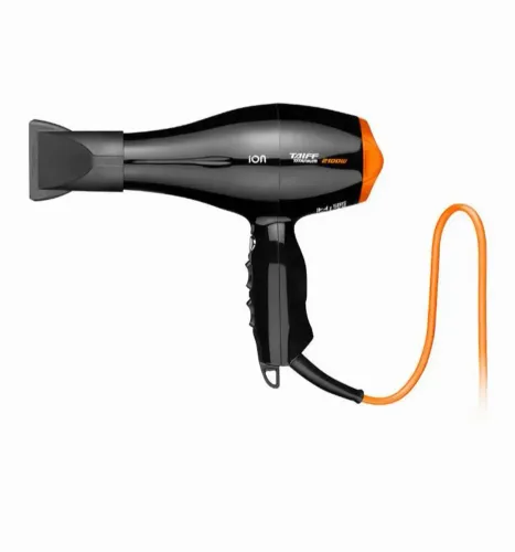 secador Taiff Preto com laranja 220 volts