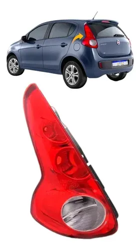 Lanterna Fiat Palio Attractive 2012 2013 2014 2015 16 17 Le Esquerdo Vermelho