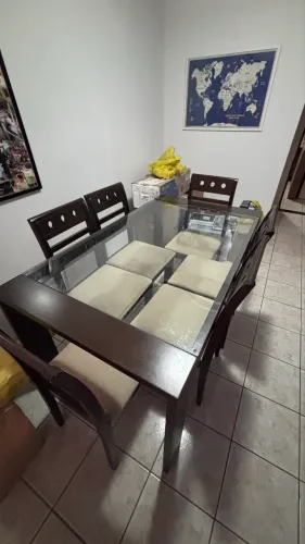Mesa de 6 cadeiras!