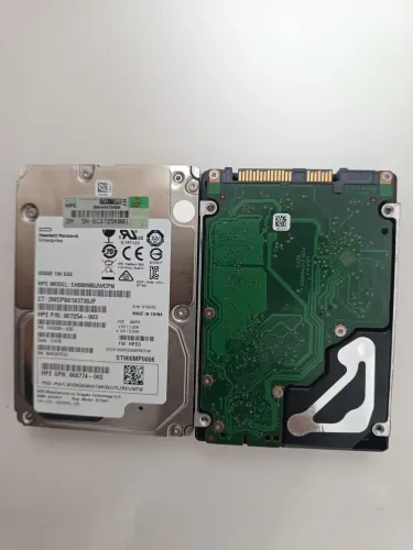 2 hds HP 900GB SAS 7.2k rpm 6Gbs servidores