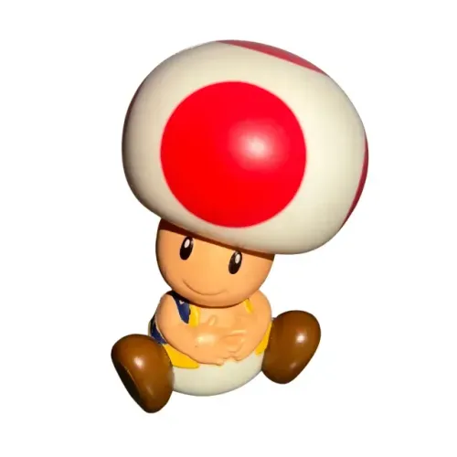Boneco Toad Super Mario Bros McDonalds Coleção