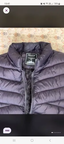 Jaqueta puffer delkor G3 peluciado