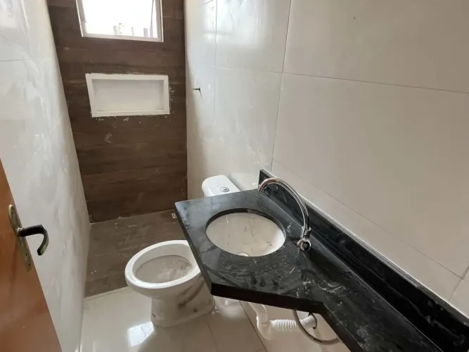 Sobrado de Condomínio com 2 quartos, Balneário Maracanã, Praia Grande - R$ 360 mil, Cod: 7