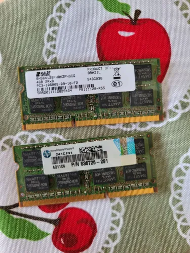 Pente de memória 4gb DDR 3 hp