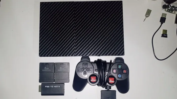 Playstation 2 com leitor funcionando 