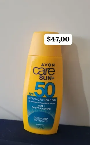 Protetor solar Avon 120g.