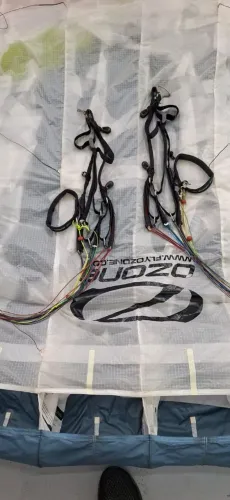 Paramotor asa ozone sirroco 3 com laudo