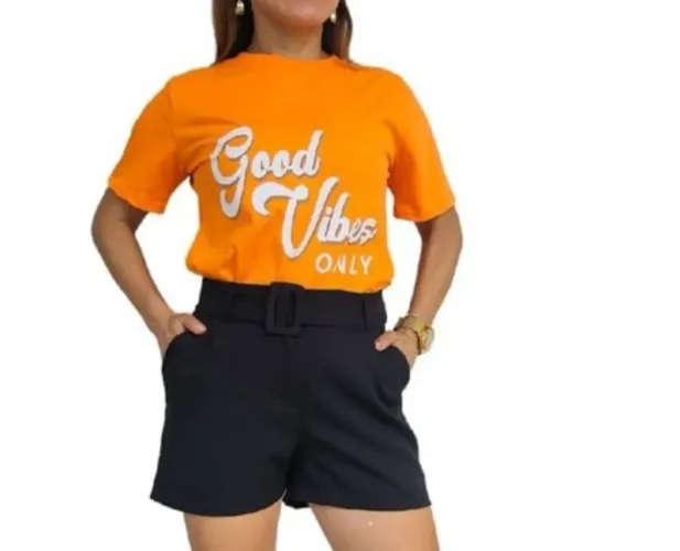 T-shirt Camiseta Feminina M