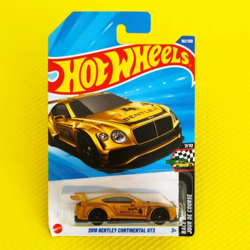 1x Hot Wheels 2018 Bentley Continental GT3 Lacrado