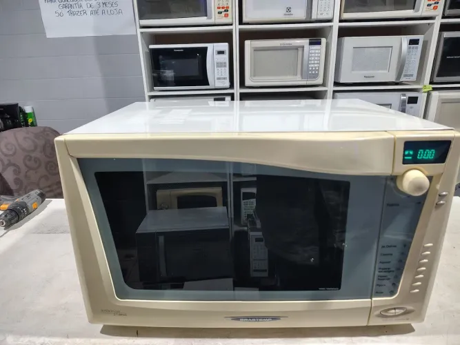 Microondas Brastemp 31 Litros 110 Volts Ótimo Estado Garantia 3 Meses Temos Tele Entrega