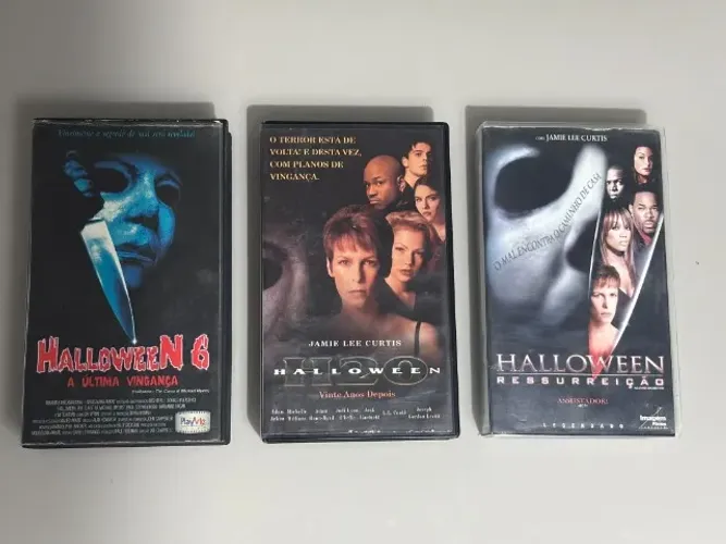 VHS Halloween - 3 Filmes (Legendado) - 6: A Última Vingança + H20 - Vinte Anos Depois + Re