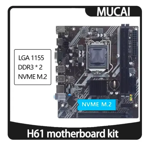 Placa Mãe PC BPC-H61M.2-T / 1155 DDR3 HDMI M.2 NVMe *Entrega Gratis*