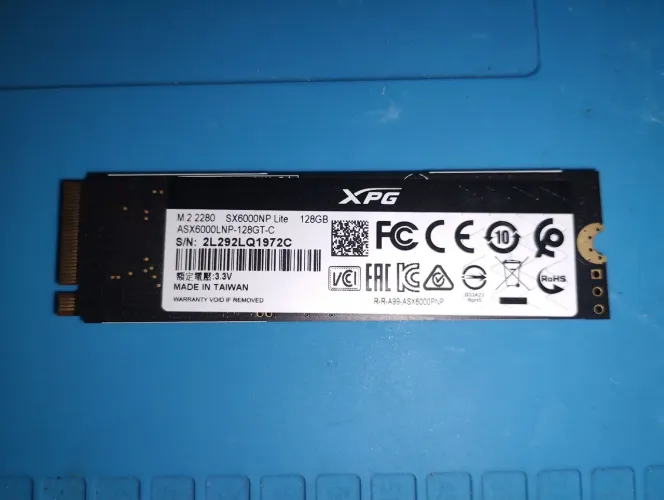 SSD NVME M2 2280 128GB ADATA