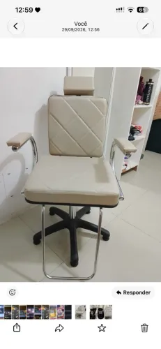 Cadeira cabeleireira