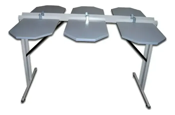 Mesa Serigráfica Com 6 Berços Acolchoados