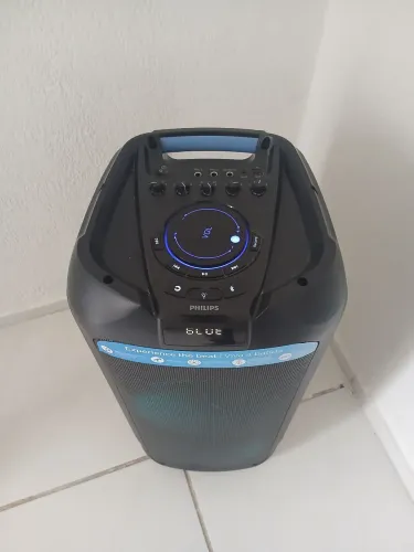  Caixa de Som Bluetooth Party Speaker Philips TAX4209/78 de 1300W.