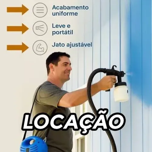 Pistola de Pintura Portátil R$50/DIA