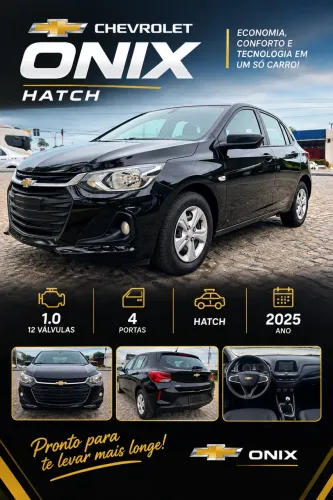 Chevrolet Onix Hatch 1.0 12V Flex Mec. 4P 2025