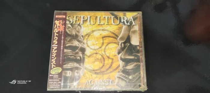 Sepultura Against - Edição Japonesa COM OBI (Lacrado) - Valor Fixo