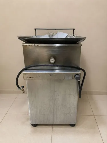 Fritadeira industrial 26 litros progás - água/óleo e gás