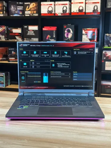 Notebook Gamer Asus Rog G16 Core i9 + Rtx 4060 8gb - Seminovo (Loja física)