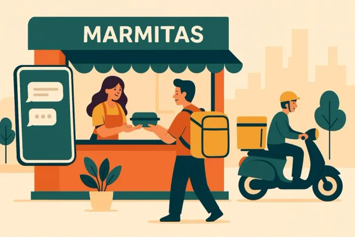 Vaga Atendente Marmitaria 
