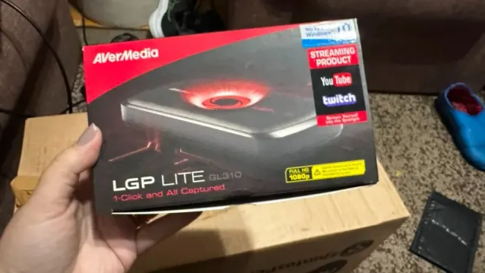 Placa de Captura AVerMedia LGP Lite (GL310) - LEIA DESCRIÇÃO