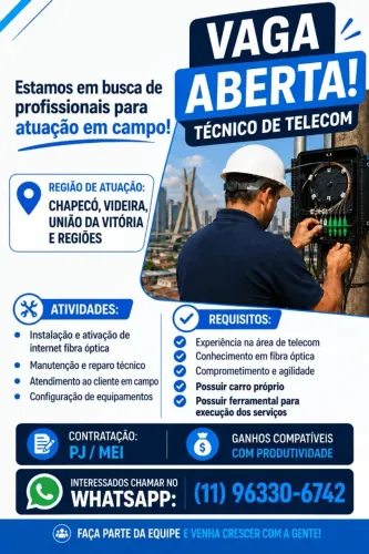 Tecnico em Fibra Óptica