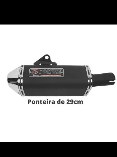 Escapamento CB300 Tri Fortuna 