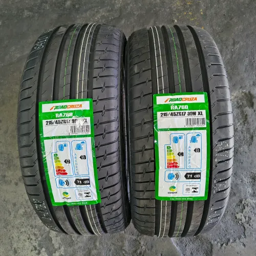 Pneu 215/45/17 Roadcruza - Novos (2 pneus)