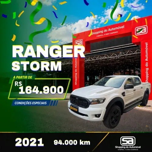 Ford Ranger Storm 3.2 20V 4X4 CD Diesel AUT 2021