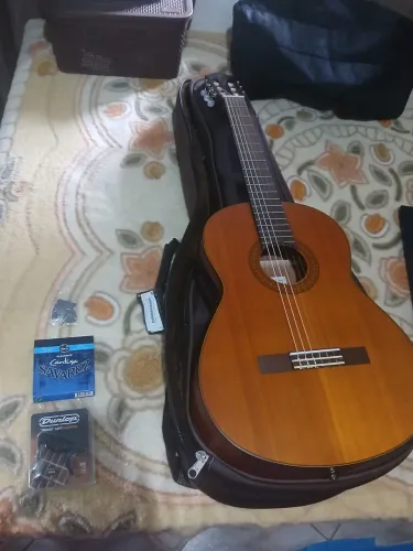 (Novo) Violão Yamaha CGX122MC + acessórios profissionais