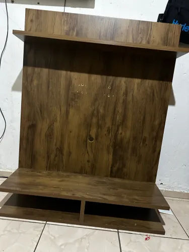 Painel/rack de madeira para tv