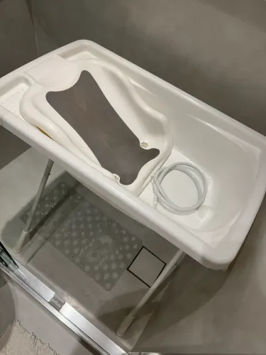 Banheira Burigotto Splash + Suporte + Redutor | Super Conservada