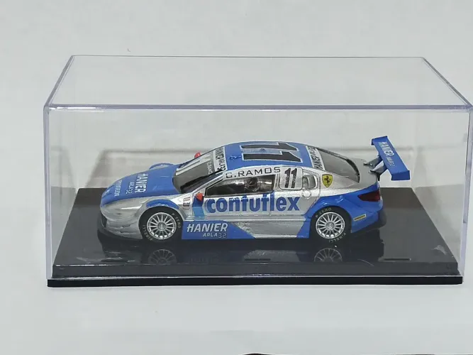 Miniatura Stock Car - Peugeot 408 - Cesar Ramos - Customizada - 1/43