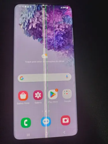 Samsung s20 plus funcionando 8 ram ,128 gb