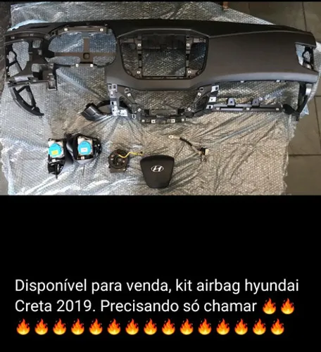 Airbag Hyundai creta 19 completo