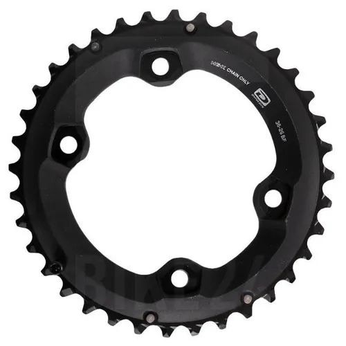 Coroa Dupla MTB Shimano Deore M6000 2x10 36 dentes BCD 96mm SLX M7000 XT M *