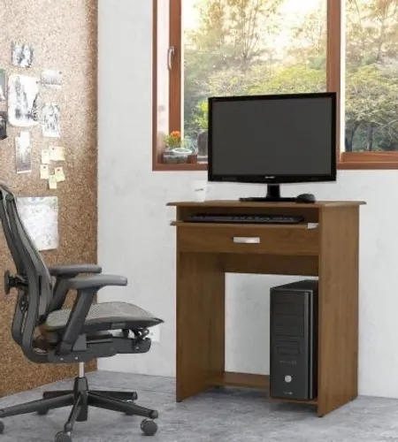 Escrivaninha Mesa de Computador Prática com Gaveta - Entrega Rápida!!!Mar003