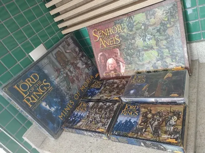 Miniaturas O Senhor dos Anéis Games Workshop, RPG, Wargame