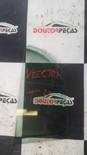 Vidro lateral traseira esquerda vectra