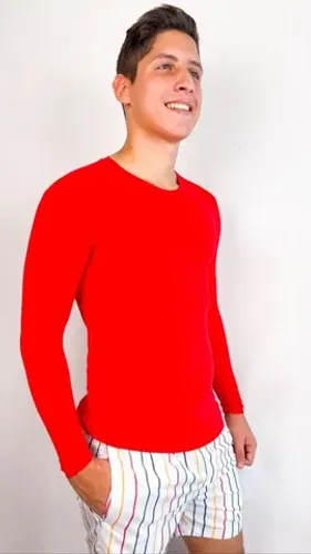 Camisas Proteção Solar Uv+50 Térmicas De Manga Longa Malha Fria Suplex Unissex