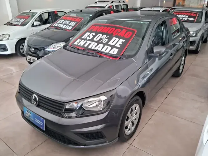 VW/VOYAGE 1.0 L COMPLETO ANO 2020 COM ENTRADA NA PROMISSÓRIA