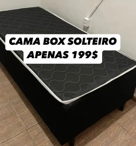 CAMA BOX SOLTEIRO 199$