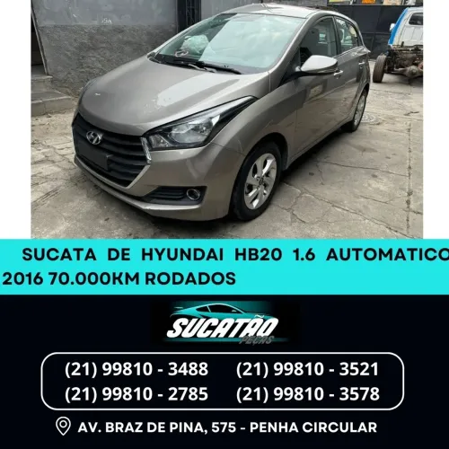 Sucata Hb20 retirada de peças Hb20