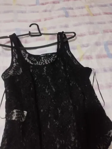 Body preto renda