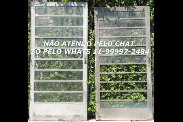 Portas de ferro LEIA o anúncio!