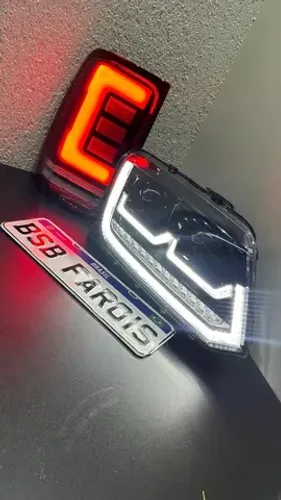 Farol Amarok Full led DIANTEIRO O PAR